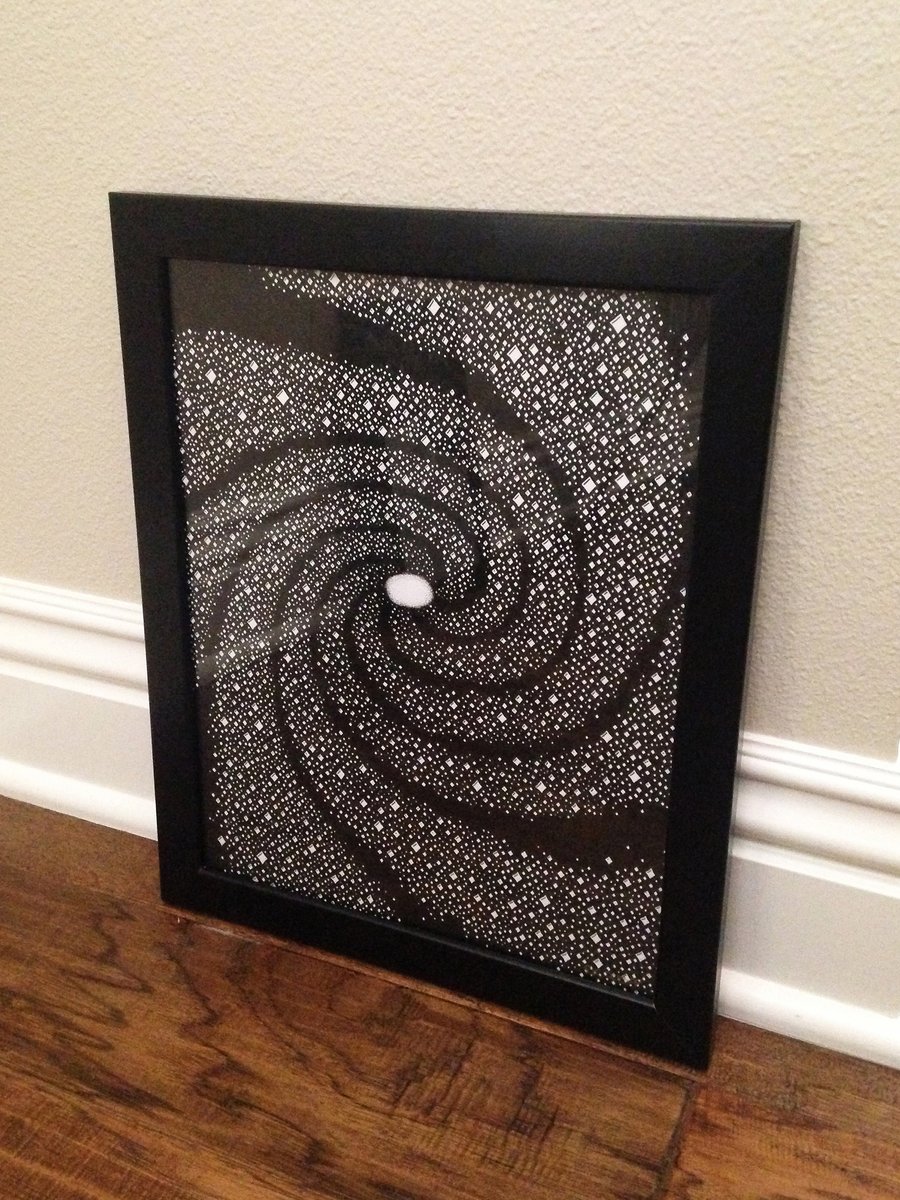 Image of Macrocosm (framed original)