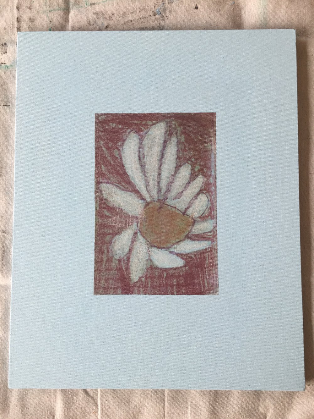 Image of Daisy Sparkle on Canvas