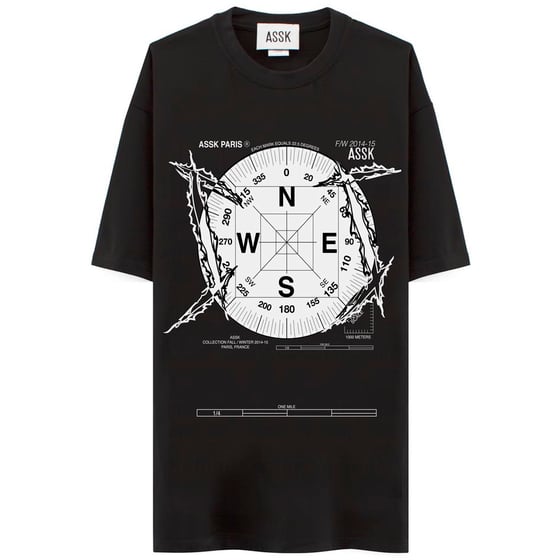 Image of COMPASS T-Shirt - Black