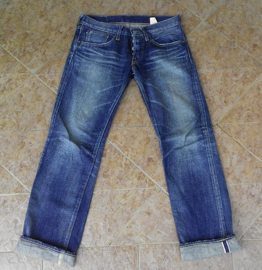Image of RARE SUGAR CANE STAR UNION SU40320 DENIM SELVEDGE W30