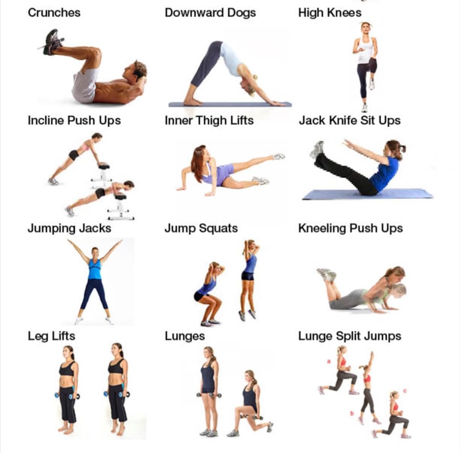 Image of Workout Plans *Options Available