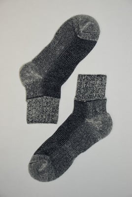 Image of SHORT WORK SOCKS! - WOOL BLEND! - 3pair