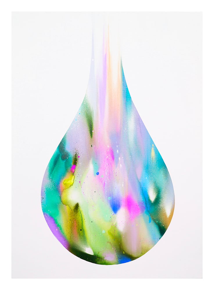 Image of Raindrop -Aqua