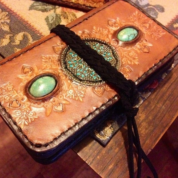 Image of 2 Stone Turquoise Mandala Phone Case