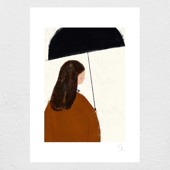 Image of Autumn Girl Print