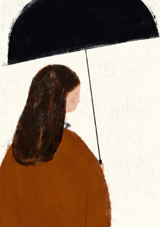 Image of Autumn Girl Print