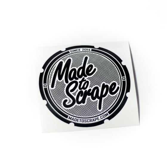 Image of Made to Scrape Classic Sticker