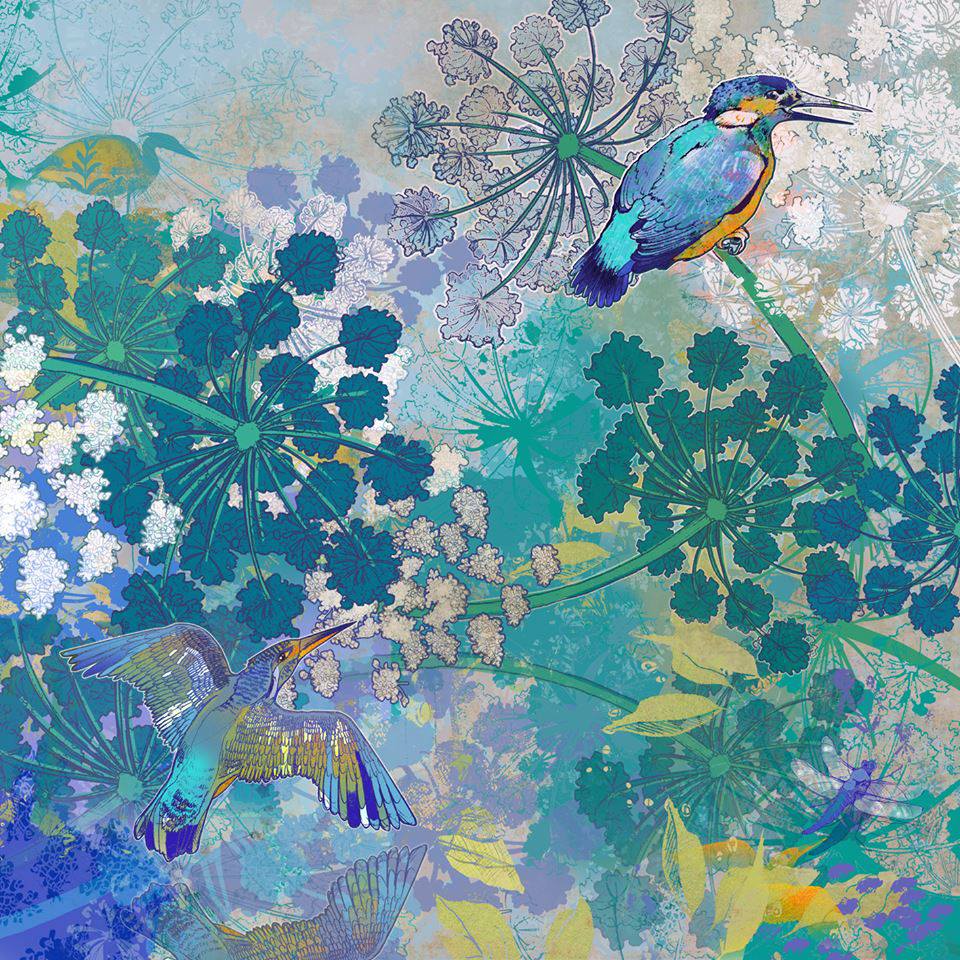 Image of Kingfishers Courtship