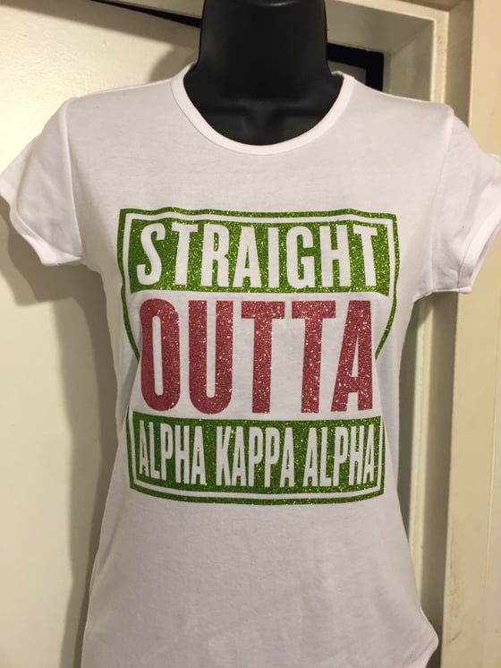 Image of Straight Outta Sorority Tees