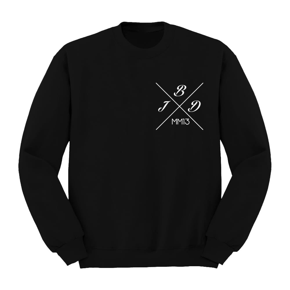 Image of Black JBD Hope Crewneck