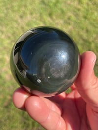 Image 15 of Rainbow Obsidian Sphere #1960