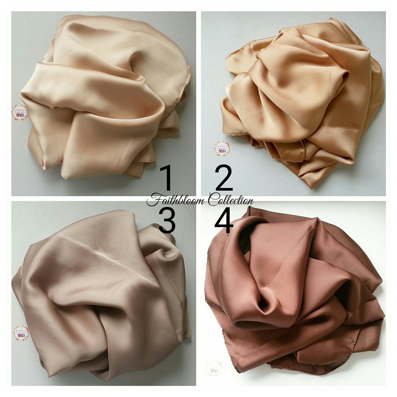 Image of Luxury Silk Maxi Hijabs (Originally £6.50)