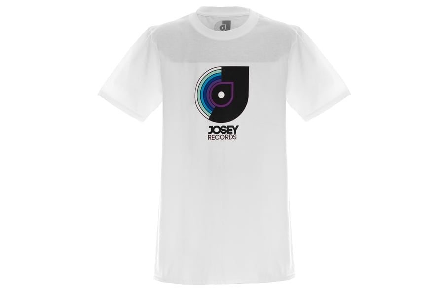 Image of Josey Records Logo T-Shirt - Multi White LE