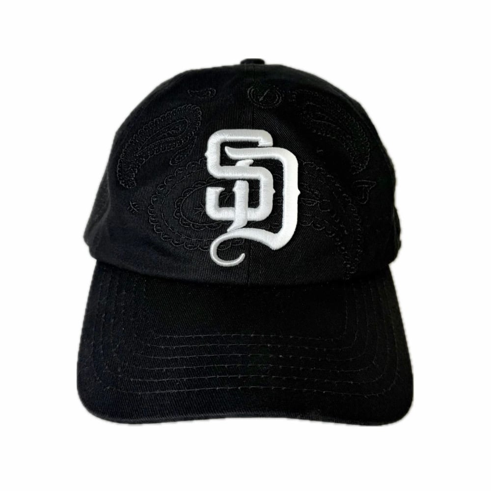 Image of "SD PAISLEY" Dad Hat (Black)