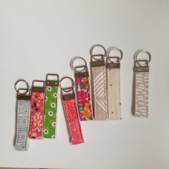 Image of Key rings - fabric