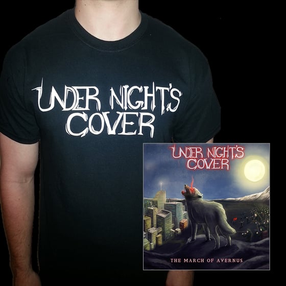 Image of The March of Avernus EP BUNDLE - EP + Logo T-Shirt