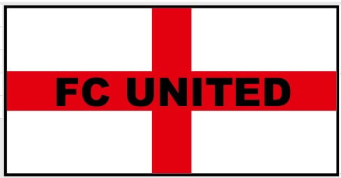 Image of 35 FC UNITED stickers  (INCLUDING DELIVERY)