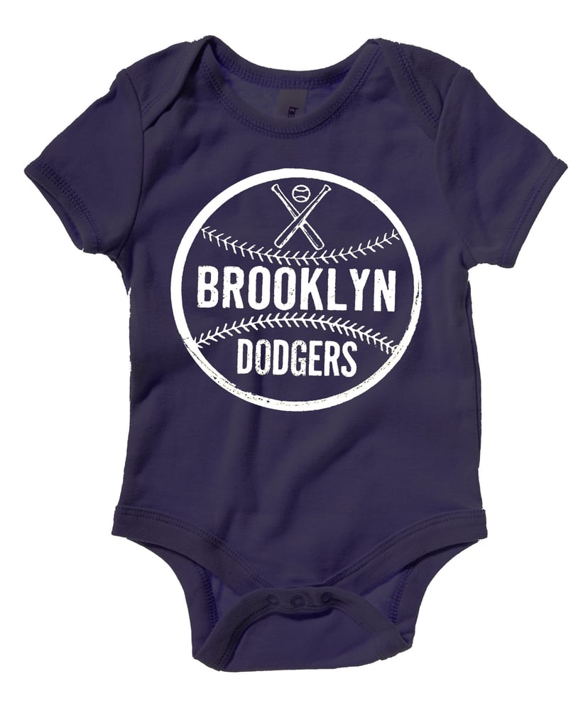 Roxy's Tee Parlour — Brooklyn Dodger Baseball Onesie