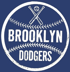 Image of Brooklyn Dodger Baseball Onesie