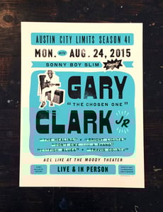 Image of GARY CLARK JR - POSTER