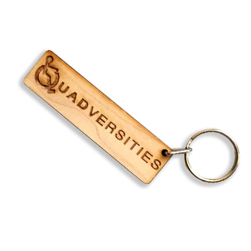 Image of Quadverisities  Keychain