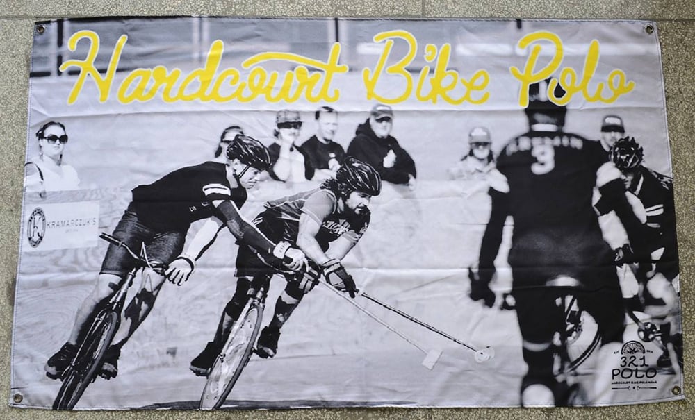 Image of Hardcourt Bike Polo Flag