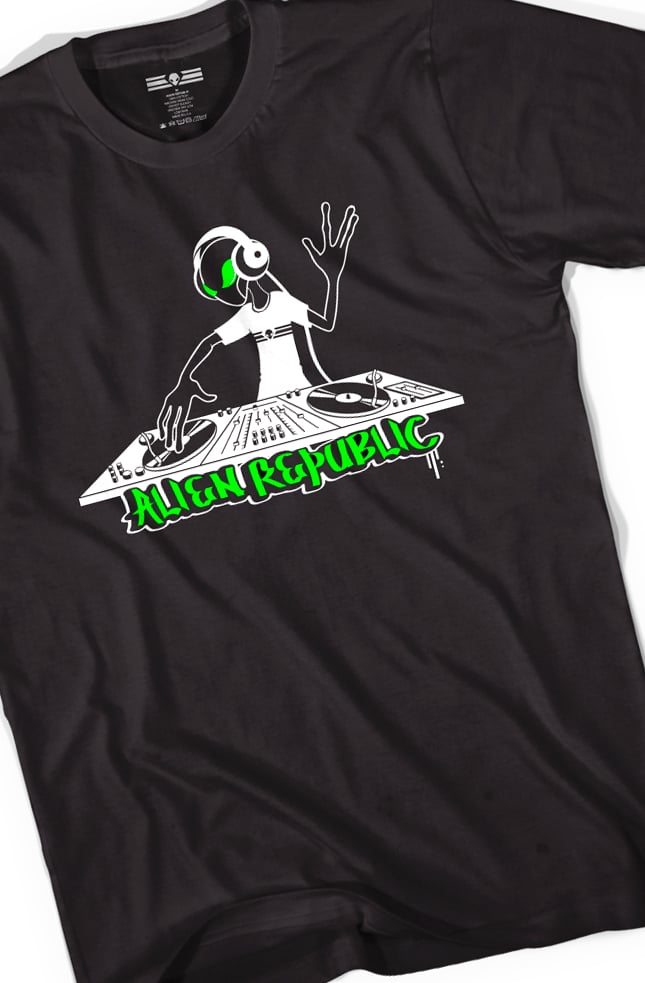Image of Alien DJ Tee