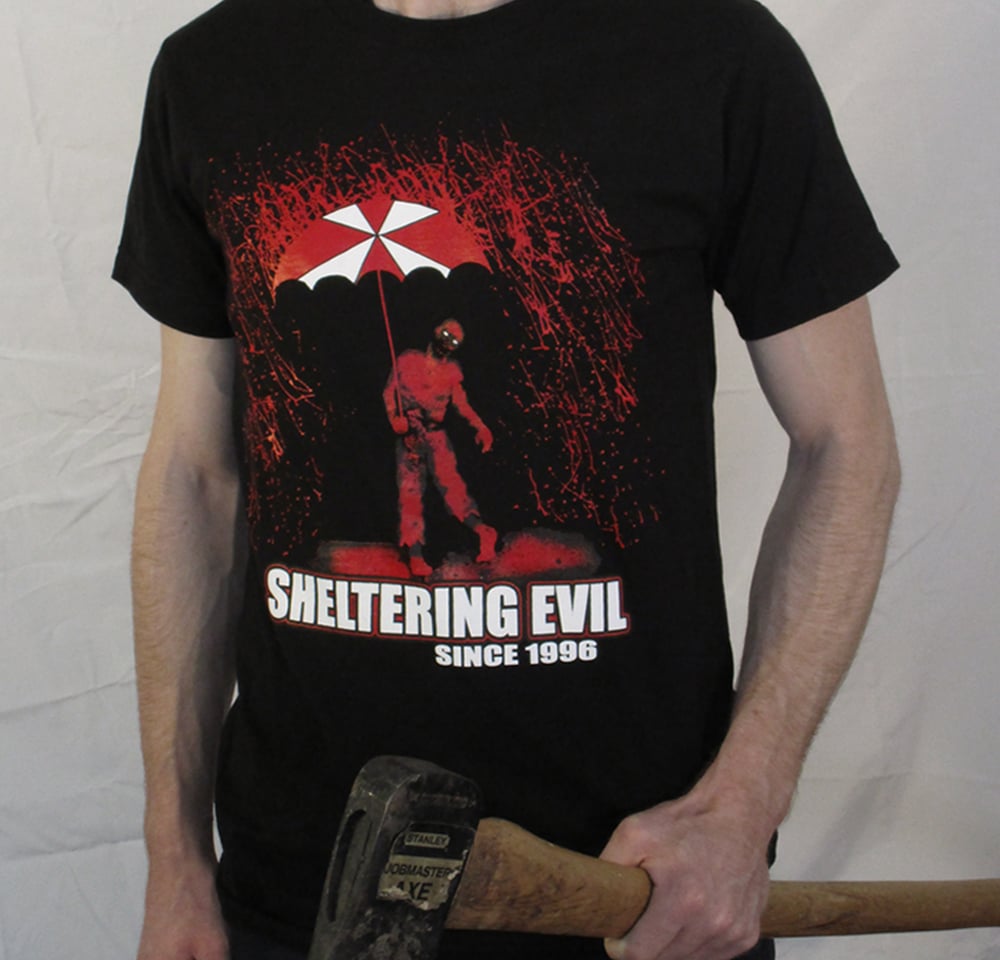 "Sheltering Evil" Black Unisex Tee