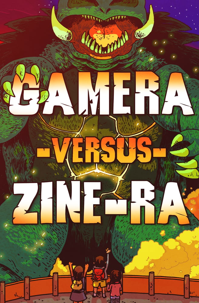Image of Gamera vs Zine-Ra
