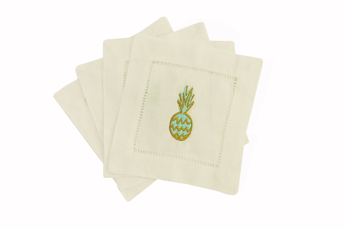 Palm Beach Lately — Palm Beach Lately Pineapple Cocktail Napkins