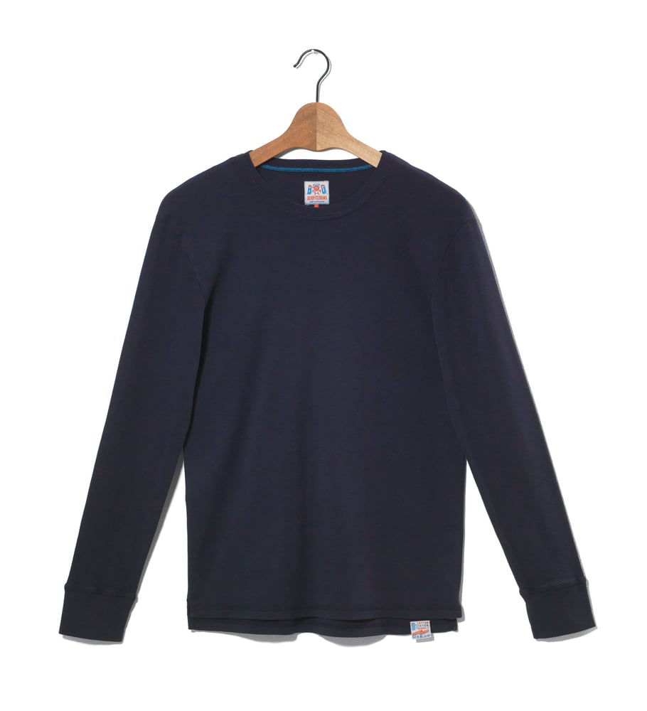 Image of Crew Neck 1/1 Navy