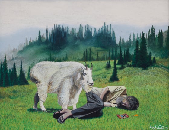 Image of Goat and Hobo