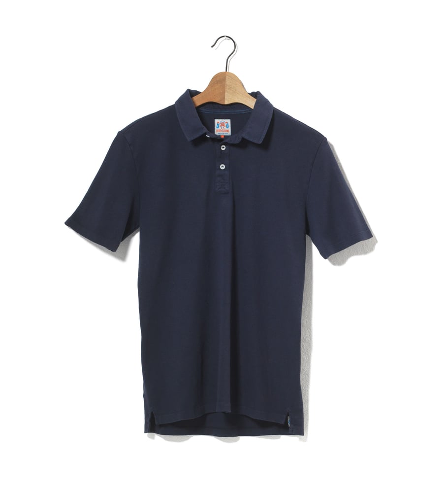 Image of Polo 1/4 Navy