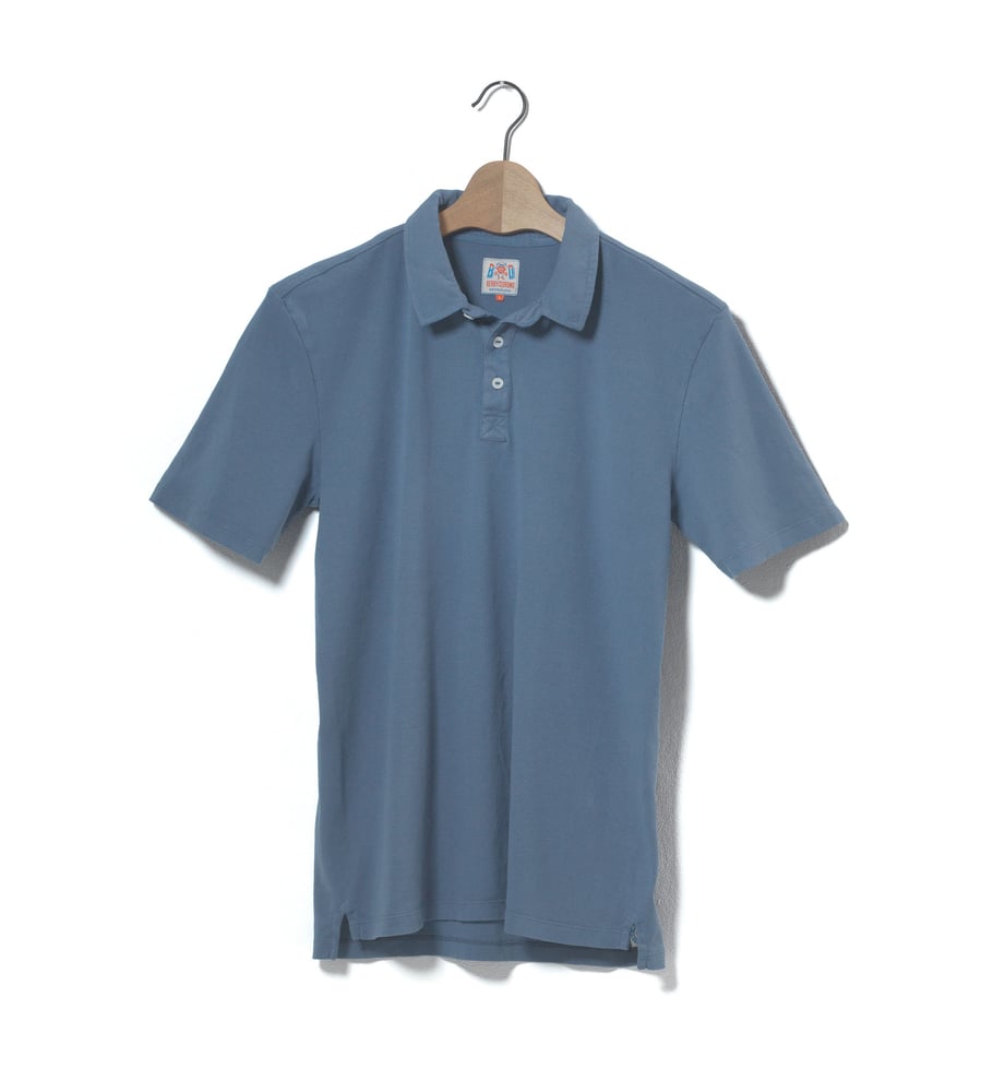 Image of Polo 1/4 Blue