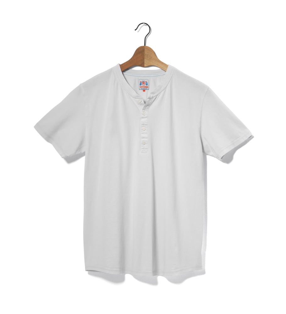Image of Henley 1/4 Off White