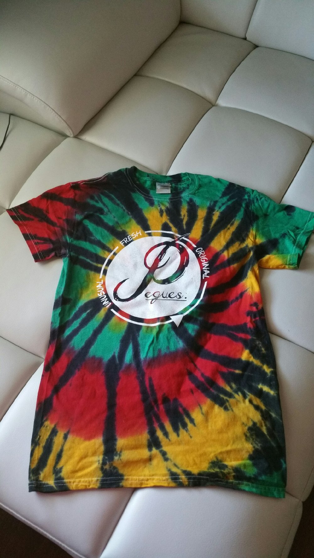 Image of Pegues Rasta Tye-Dye Tee