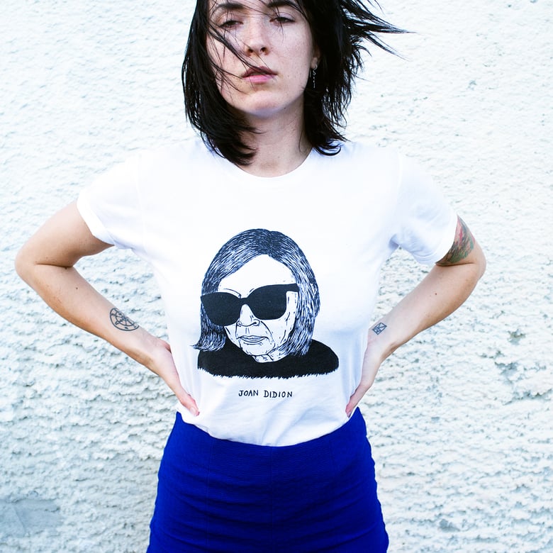 Image of Cultist x Brendan Donnelly 'Joan Didion' T-Shirt