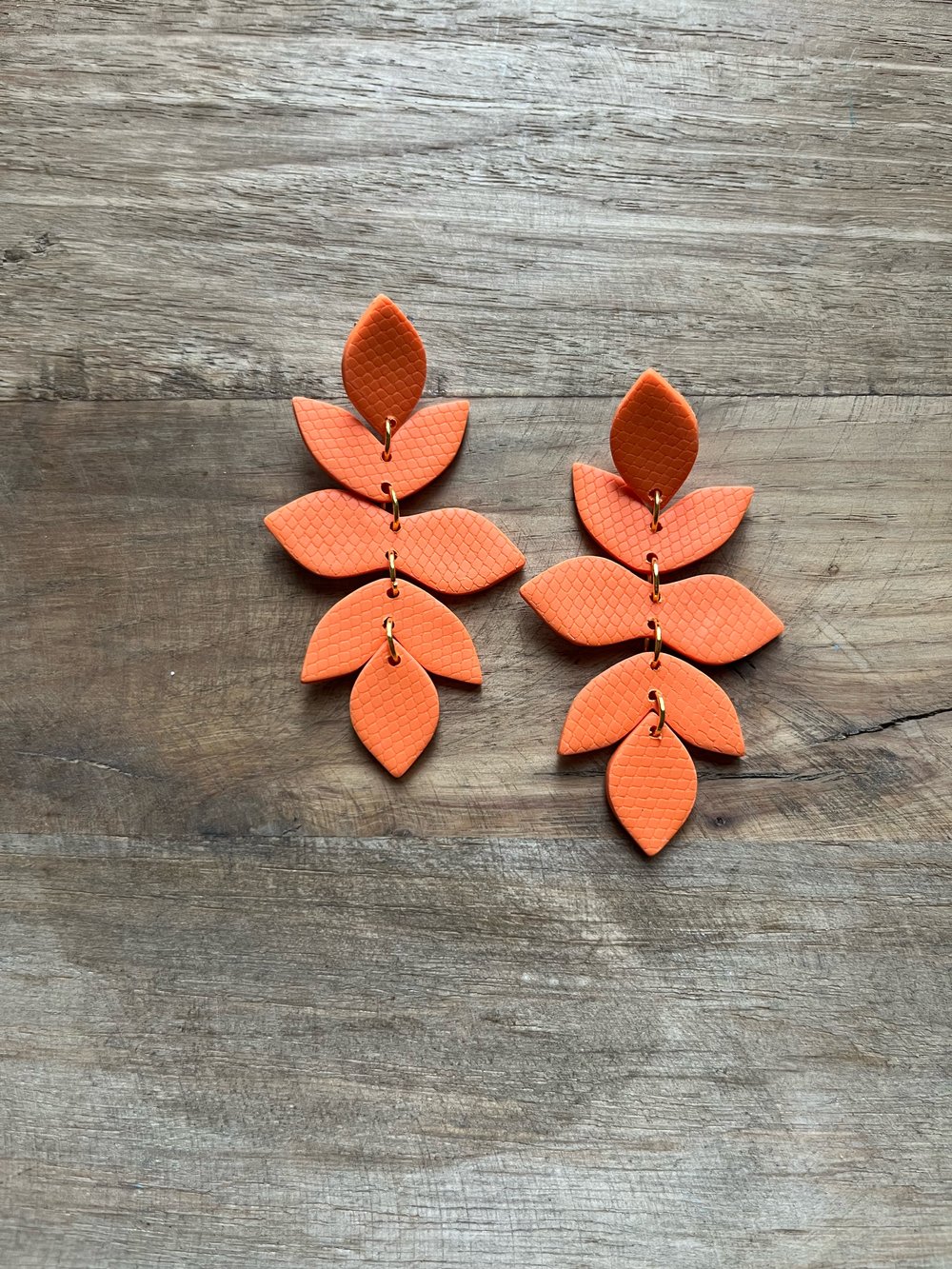 Image of Leaves in Orange 