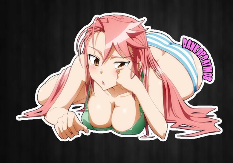 Image of High School of The Dead: Saya Takagi 5x3 Diecut