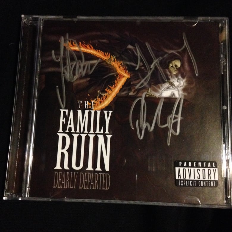 Image of Autographed Dearly Departed Album