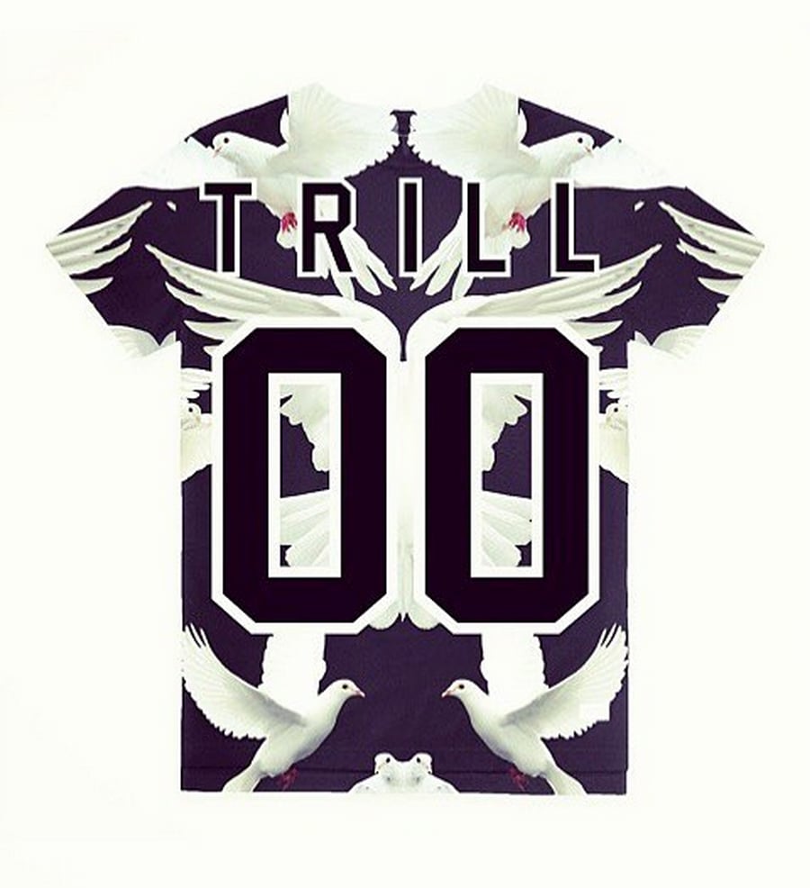 Image of BLVCK DOVES OF TRILL TEE (LIMITED 100 PIECES)