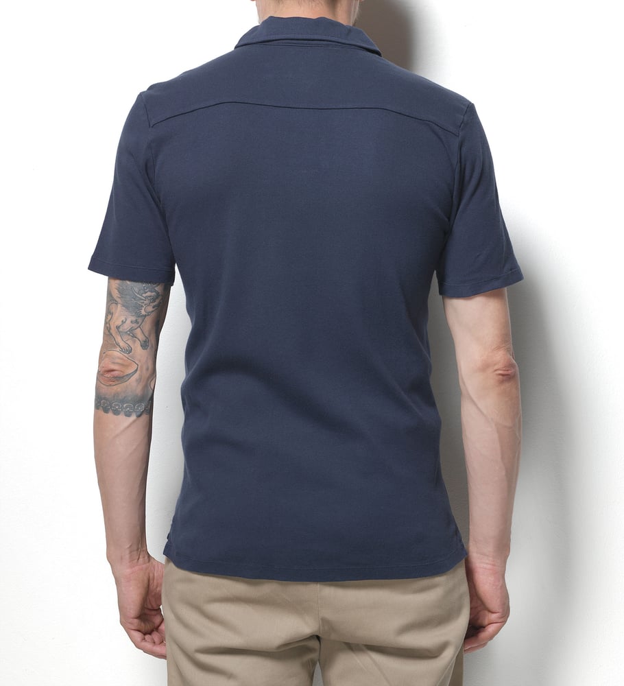 Image of Polo 1/4 White