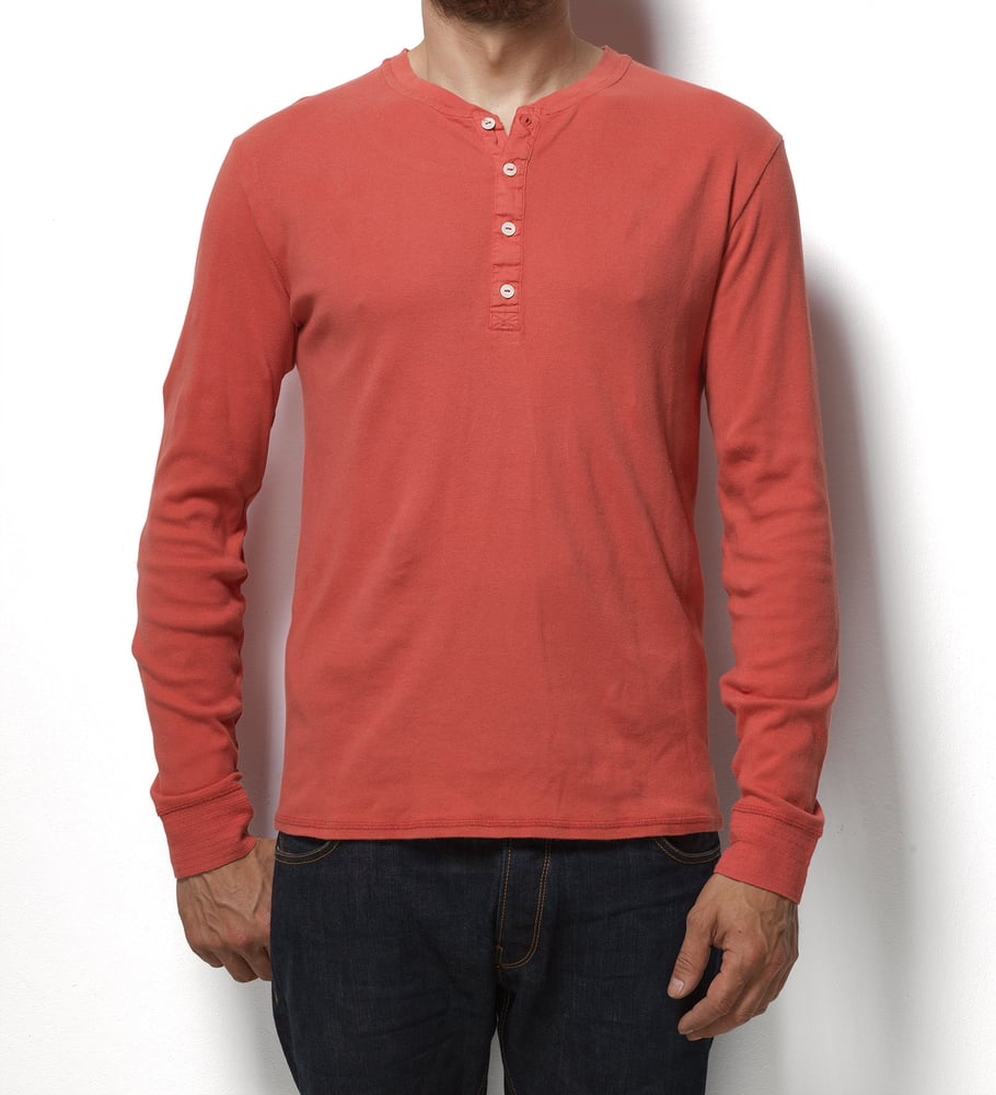 Image of Henley 1/1 Red