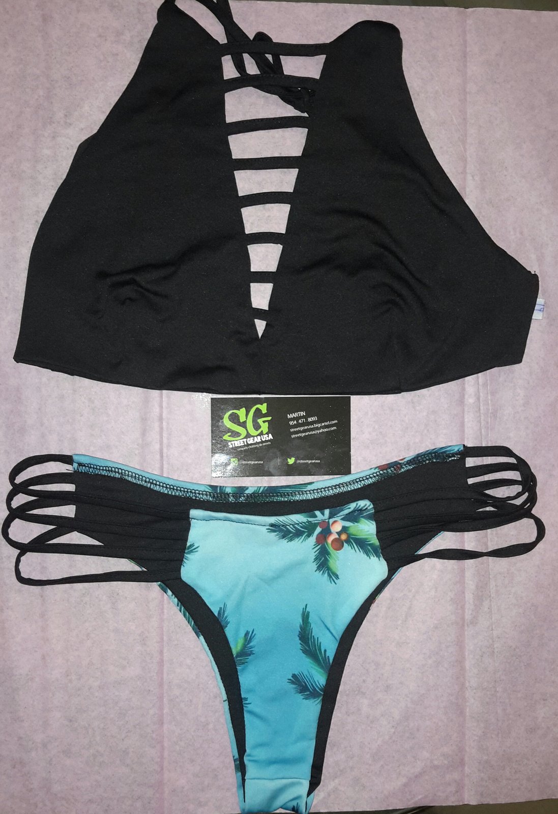 SYNS PALM TREE BIKINI . SWIMWEAR 2015 | StreetGearUsa