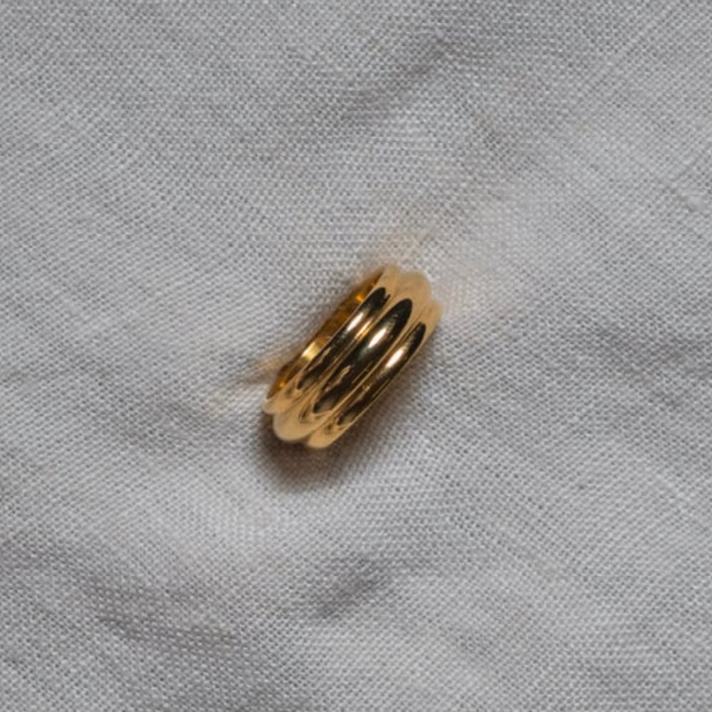 Image of NARAYA 18ct Gold Stacking Ring 