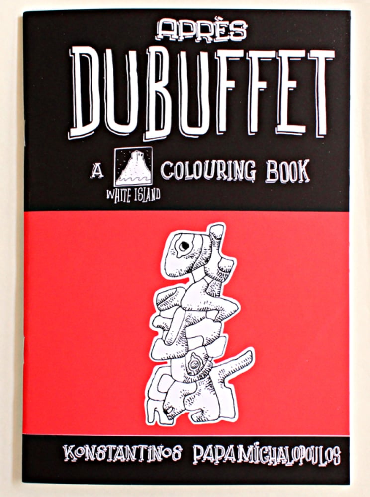 Image of Après Dubuffet Colouring Book
