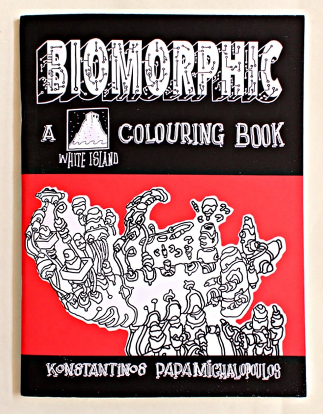 Image of Biomorphic Colouring Book