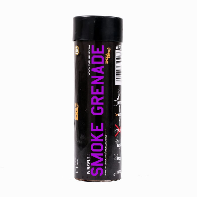 Image of ring pull smoke bomb