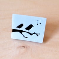 Image 2 of Songbird brooch