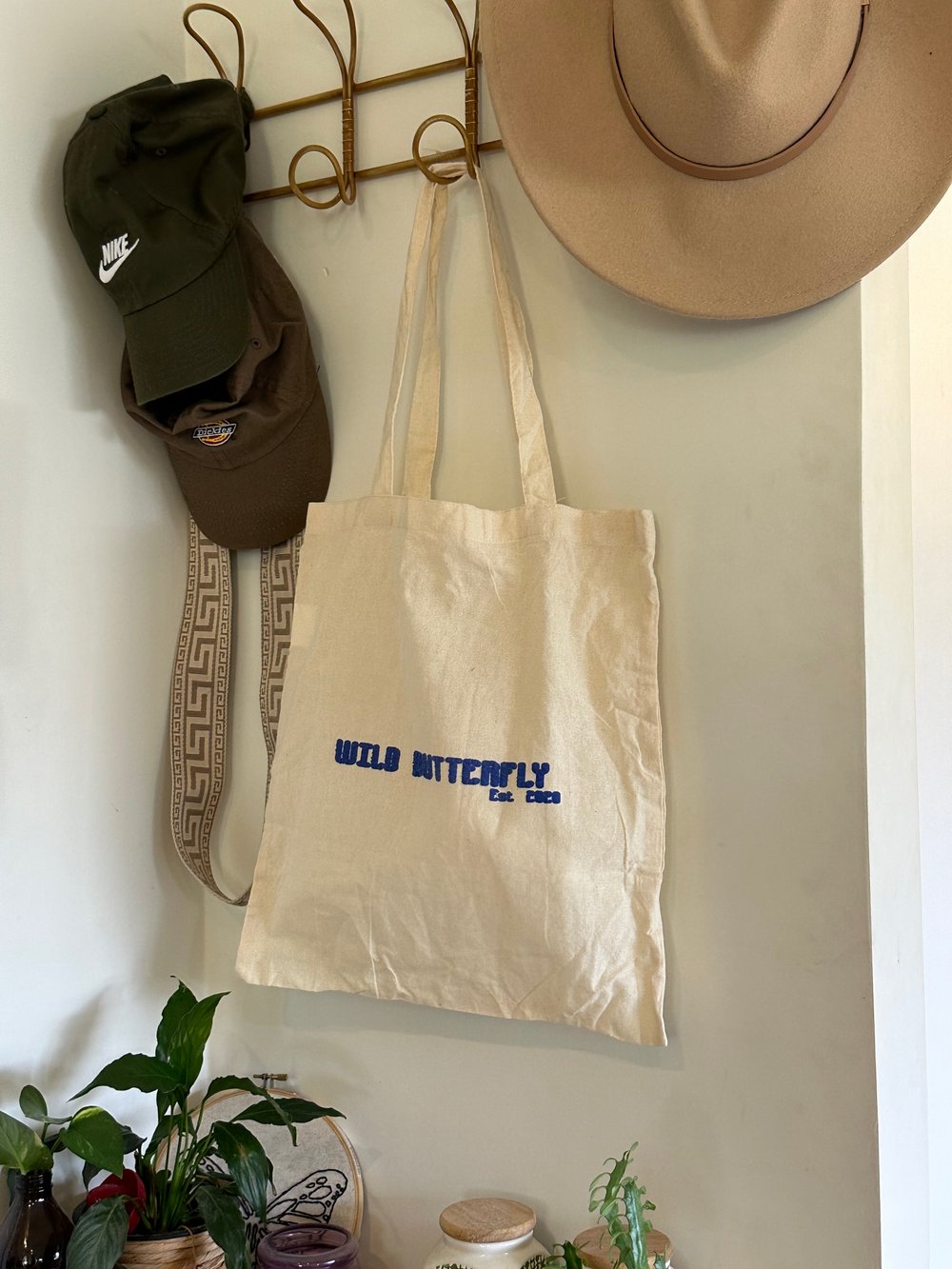 Image of Blue Puff Basic Tote